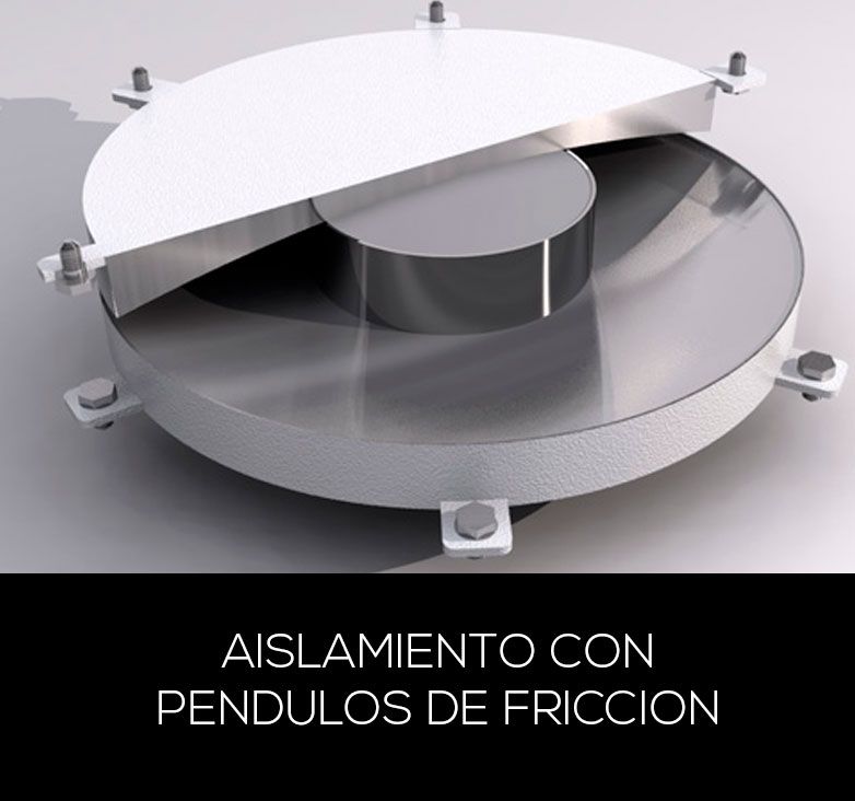 Aislamiento Sísmico de Estructuras con Péndulos de Fricción